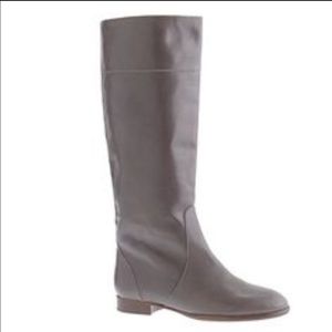 JCrew Booker boots extended calf size 7 grey